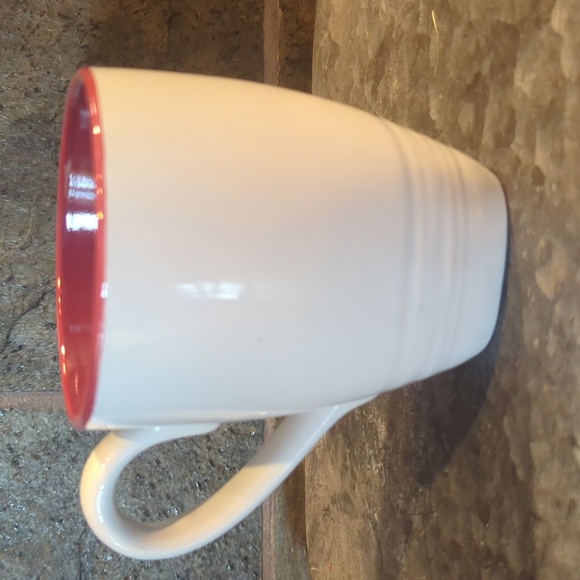 Dean Crouser Cardinal Mug White with Red Interior - Picture 2 of 5